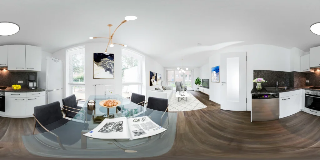 360 Virtual Home Staging Example Canary Wharf E14 UK 3D Virtual Stage Property