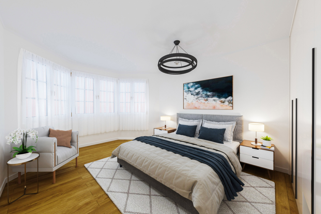 Virtual Home Renovation Staging Example south kensington London SW7 Virtual Stage Property