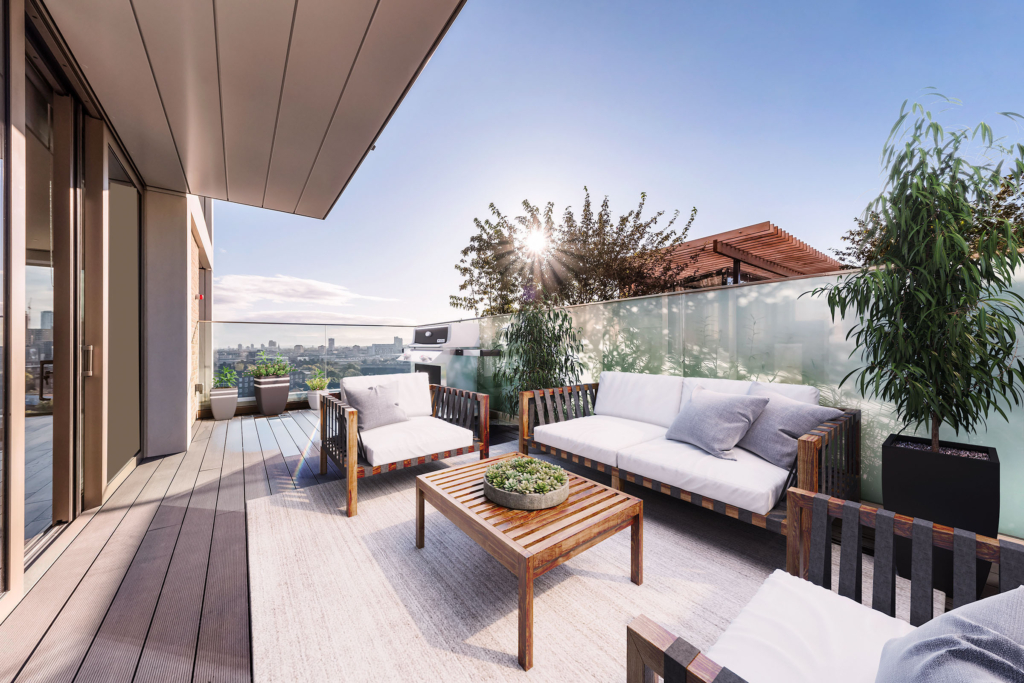 Virtual Home Staging Virtual Furnishing Example Prince of Wales Drive London SW11 Virtual Stage Property