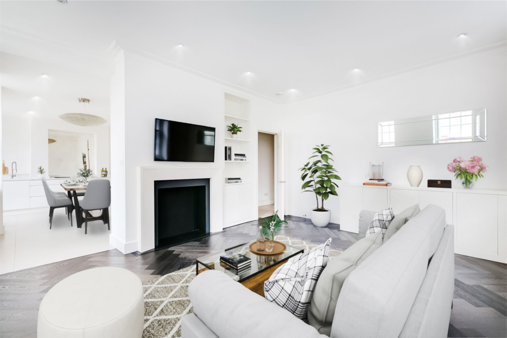 2D Virtual Home Staging / Virtual Furnishing examplee work in London, UK from Virtual Home Staging by Virtual Stage Property UK. Staging home for quick sale